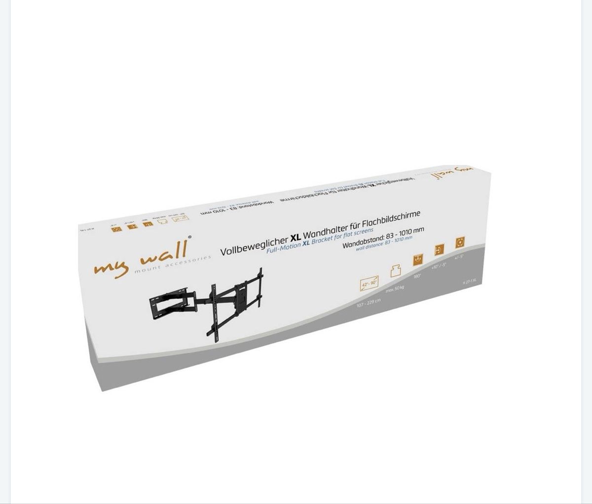 Supporti a parete: Wandhalterung TV Universal von My Wall – Nuovo e nell'imballaggio originale da Watt venduto da emak9 1