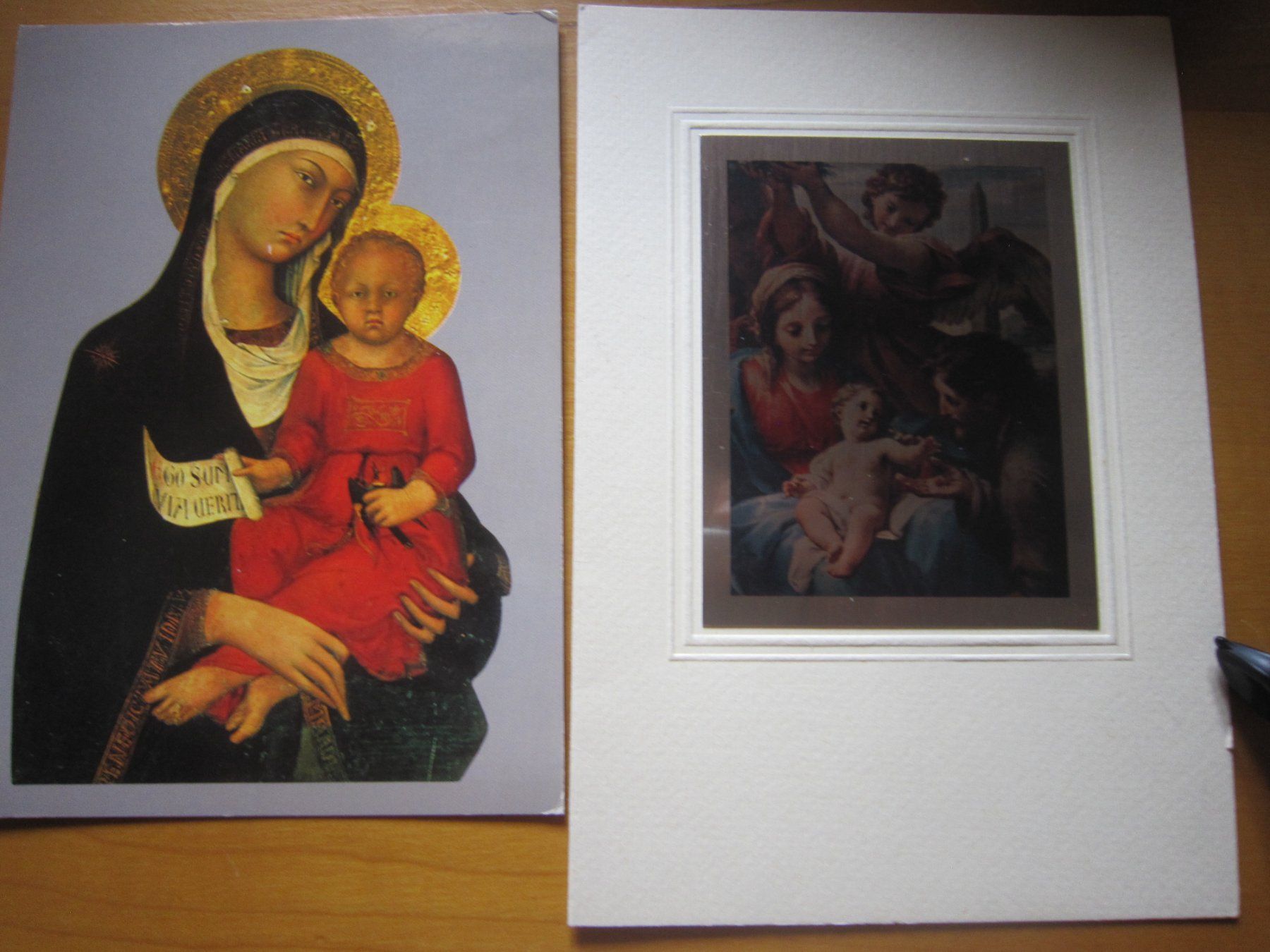 Ansichtskarten: No 17 Postkarten Madonna mit Kind – Gebraucht aus Gordola von Polentaefung 4