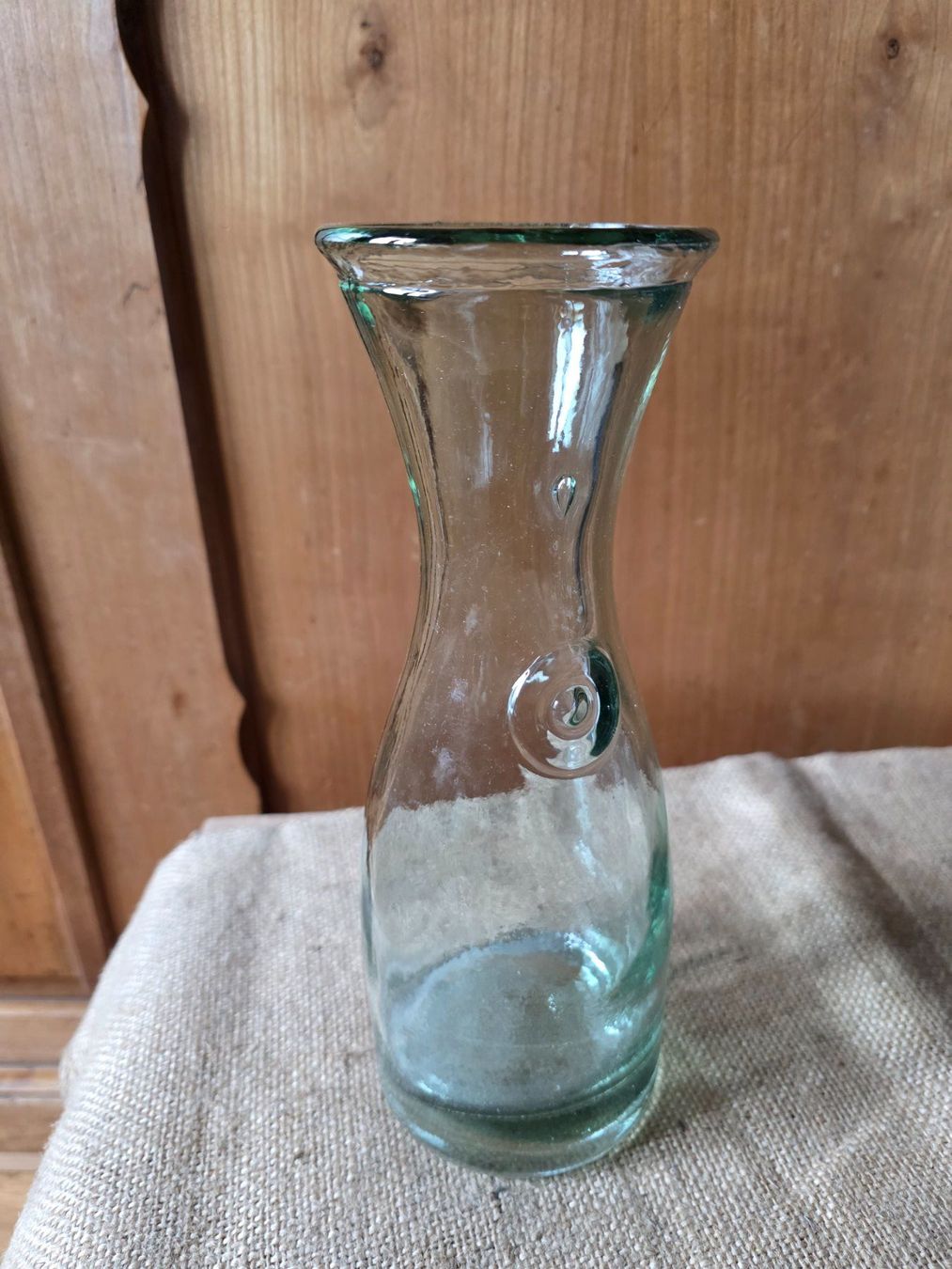 Caraffe: leicht grüne Glas Flasche Karaffe Krug – Usato da Walterswil BE venduto da Lonitti 4