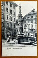 Luzern - Weinmarktbrunnen  - AK