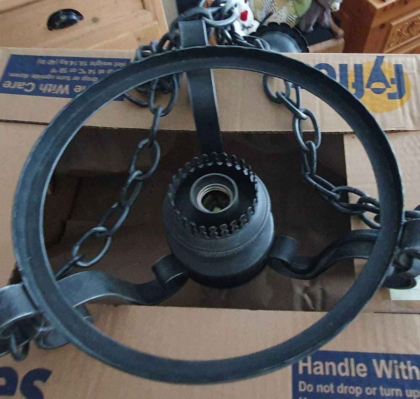 Lampes: Schmiedeisenlampe – Neuf (Voir description) à Widen par dem_tdb9 4