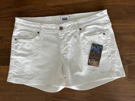 PAIGE Shorts weiss Gr. 38