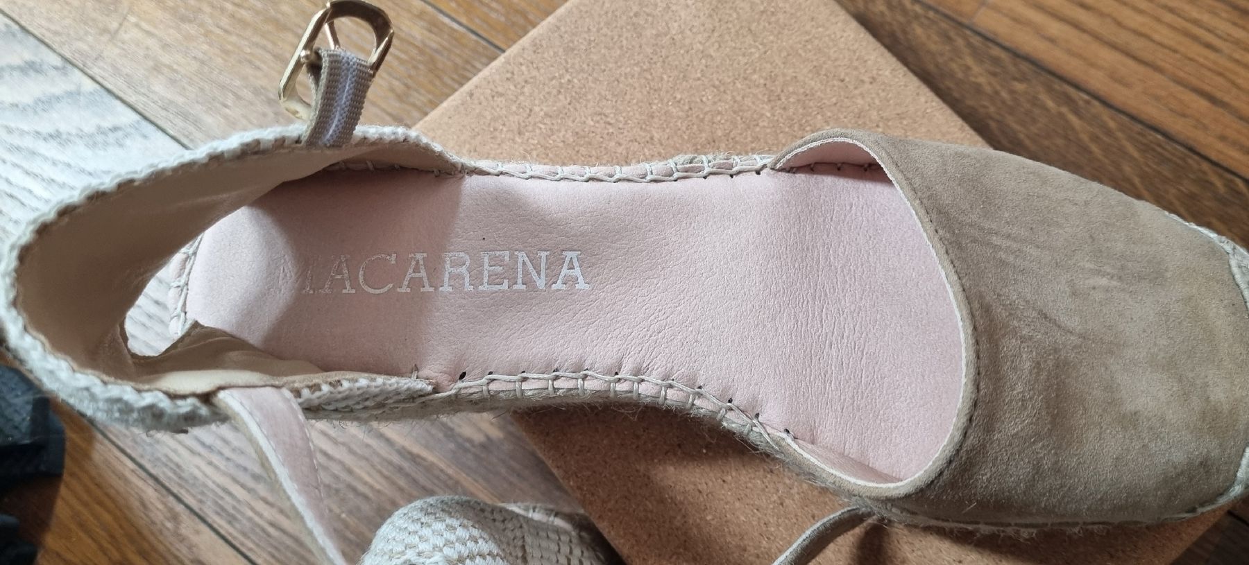 Damenschuhe: MACARENA Espadrilles beige, Grösse 39 – Gebraucht aus Belp von sfanny88 1