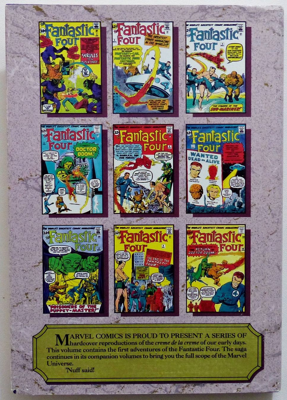 Comics: FANTASTIC FOUR 1-10 MARVEL MASTERWORKS JACK KIRBY & STAN LEE – Neu und originalverpackt aus Lugano von YouWantUS 6