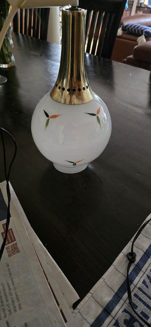 Lampadari & plafoniere: Retro Lampe, Vintage Deckenlampe mit Muster, 60er – Usato da Basel venduto da Jcva 5