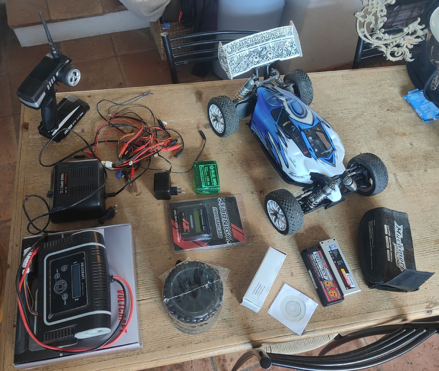 Modellismo RC: Ansmann RC Buggy, Brushless, 1:8, komplett – Difettoso da Bichelsee venduto da Sacoche1932