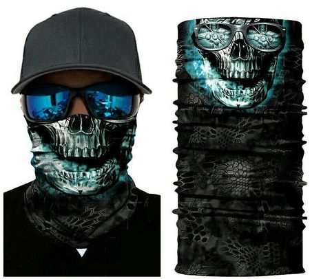 Scarf / Röhrenschal Skull Smoke