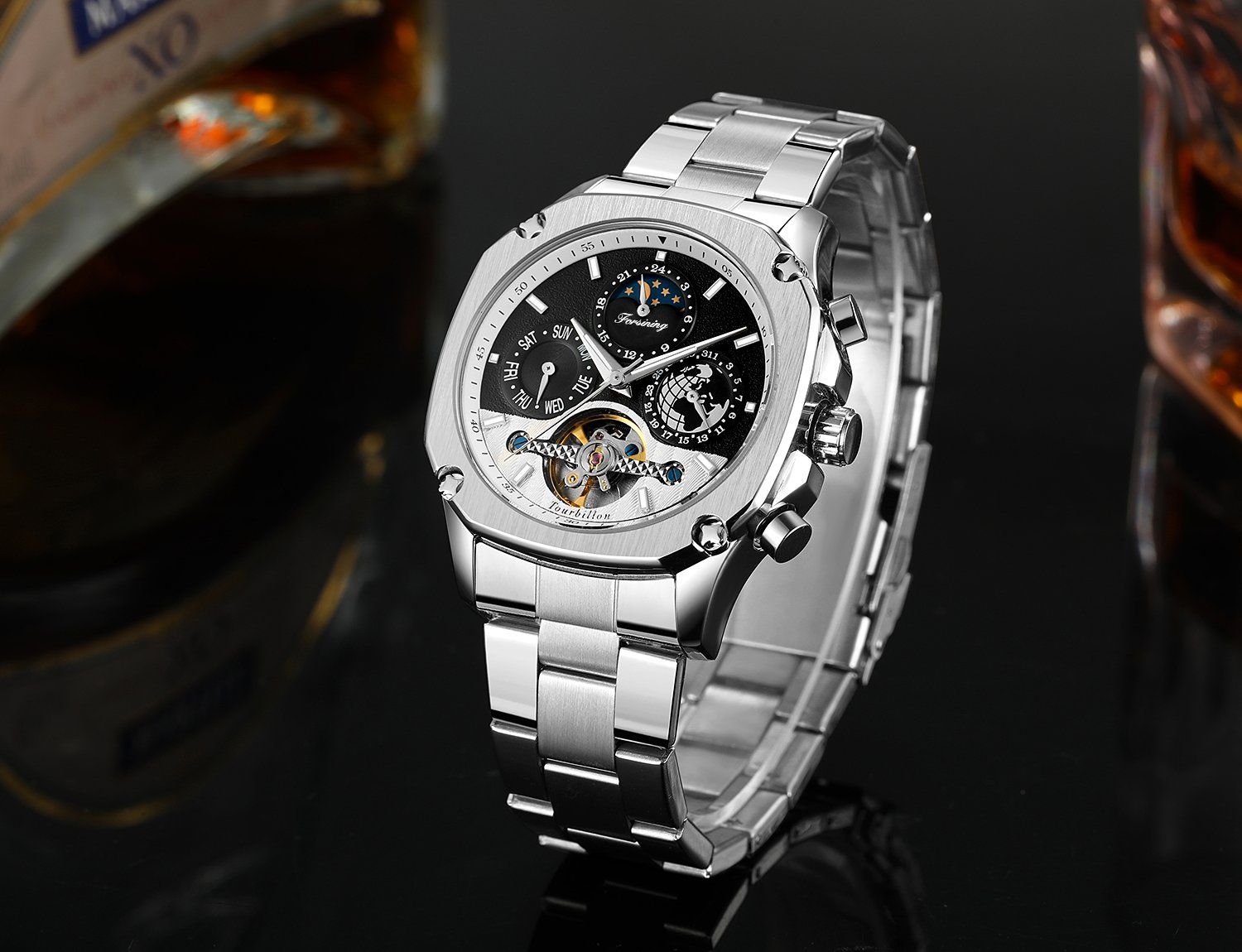 Orologi: Luxus Mechanische Classic Herren Uhr – Nuovo e nell'imballaggio originale da Uerkheim venduto da Kaufoption 8