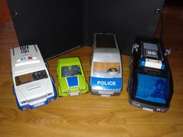 Playmobil polizia ecc.. 4 veicoli
