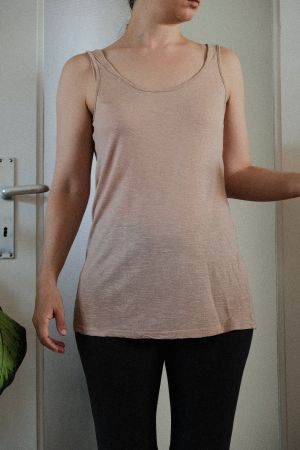 Damen Top H&M beige Grösse S guter Zustand