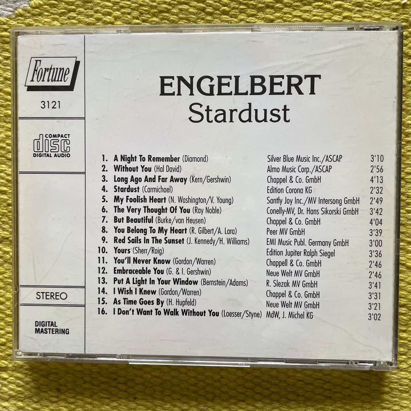 CDs: ENGELBERT-STARDUST – D'occasion à Rorschacherberg par CD-Roli 1