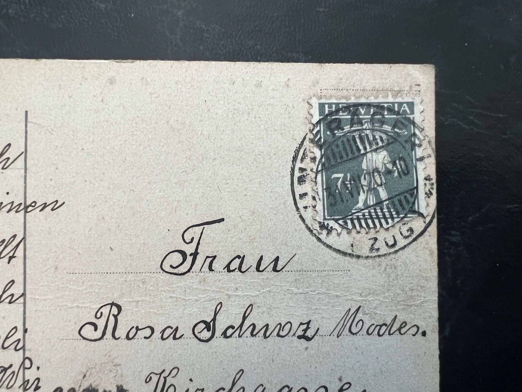 Ansichtskarten: AK 1920 Aegrisee     (G3467) – Gebraucht aus Hinwil von Sidi4 1