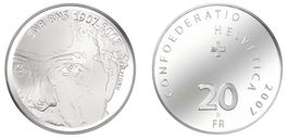 2007. 20 FR. 100 Jahre Schweiz. Nationalbank