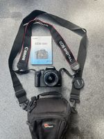 Digitalkamera Canon EOS 500D mit Objektiv und Zubehoer