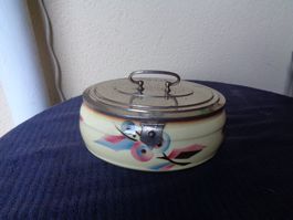 Antike grosse Biscuitdose Art-Deco