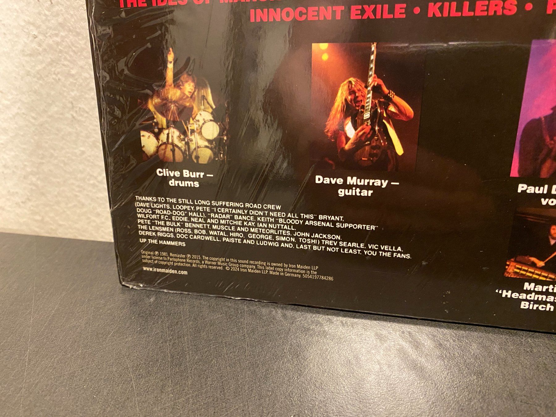Dischi in vinile: Iron Maiden - Killers, Remaster LP 2015 – Nuovo (secondo la descrizione) da Basel venduto da FatCatPacksTheRatt 3