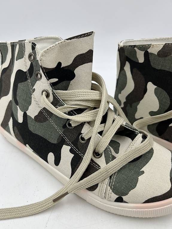 Scarpe da uomo: Baskets hautes camouflage. Neuves.  – Usato da Genève venduto da Eric1823 4