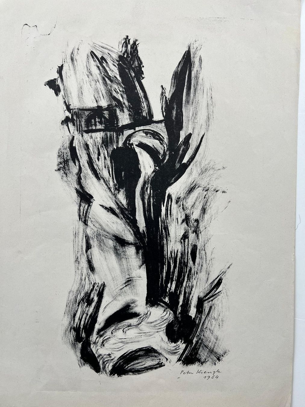 Grafica & Litografie: PETER KIENZLE LITHOGRAPHIE SIGNIERT DATIERT – Usato da Gersau venduto da grafik-kunst 4