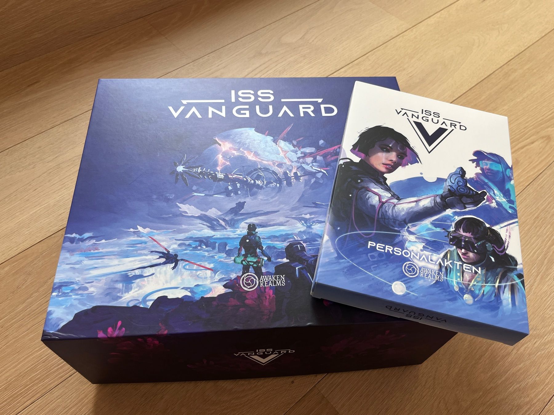 Giochi: ISS Vanguard inkl. Personalakten deutsch – Usato da Brig venduto da Tobijo