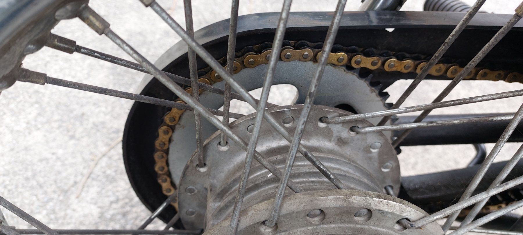 Yamaha Chopper: YAMAHA SR 125 – Usato da Schlattingen venduto da elvis19611 6
