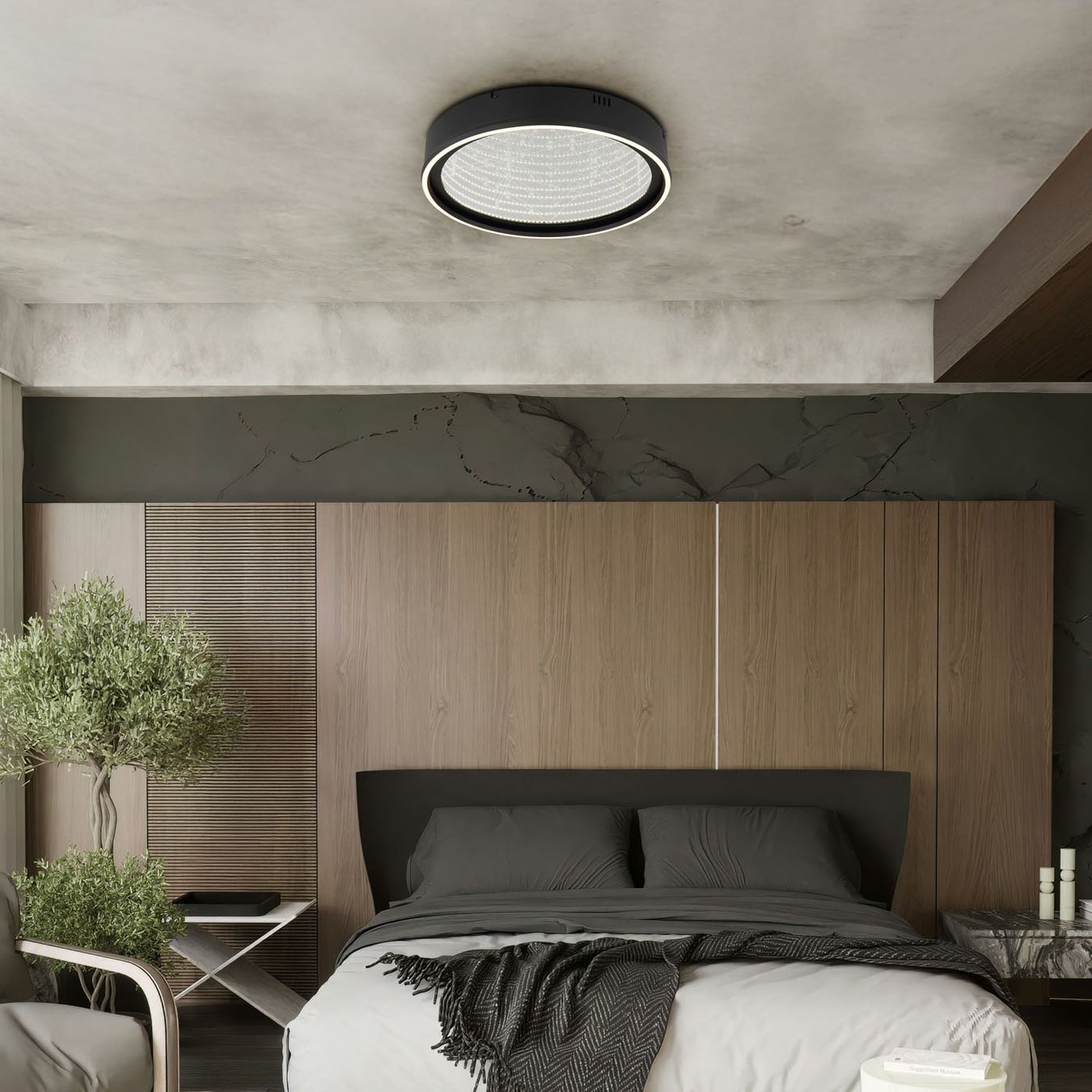Lustres & lampes de plafonds: LED Deckenleuchte, CCT, 52 cm Ø, IP20 – Neuf (Voir description) à Kreuzlingen par Smart-Light 1