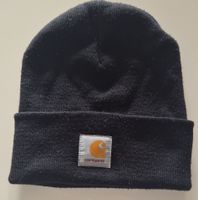Carhartt Beanie Mütze Schwarz Winter warm Top Zustand!