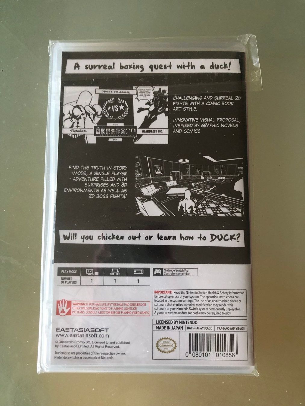 Nintendo Spiele: Pato Box / Raritat – Neu und originalverpackt aus Petit-lancy von Jototti 1