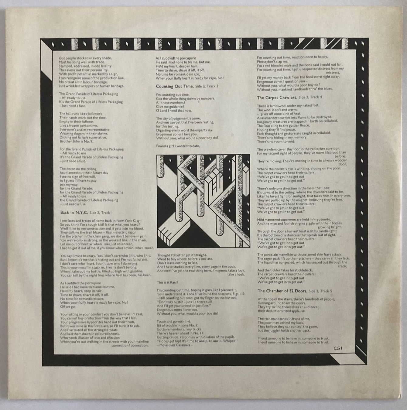 Dischi in vinile: GENESIS - THE LAMB LIES DOWN ON BROADWAY – Usato da Poliez-Pittet venduto da Newtown-Records 2