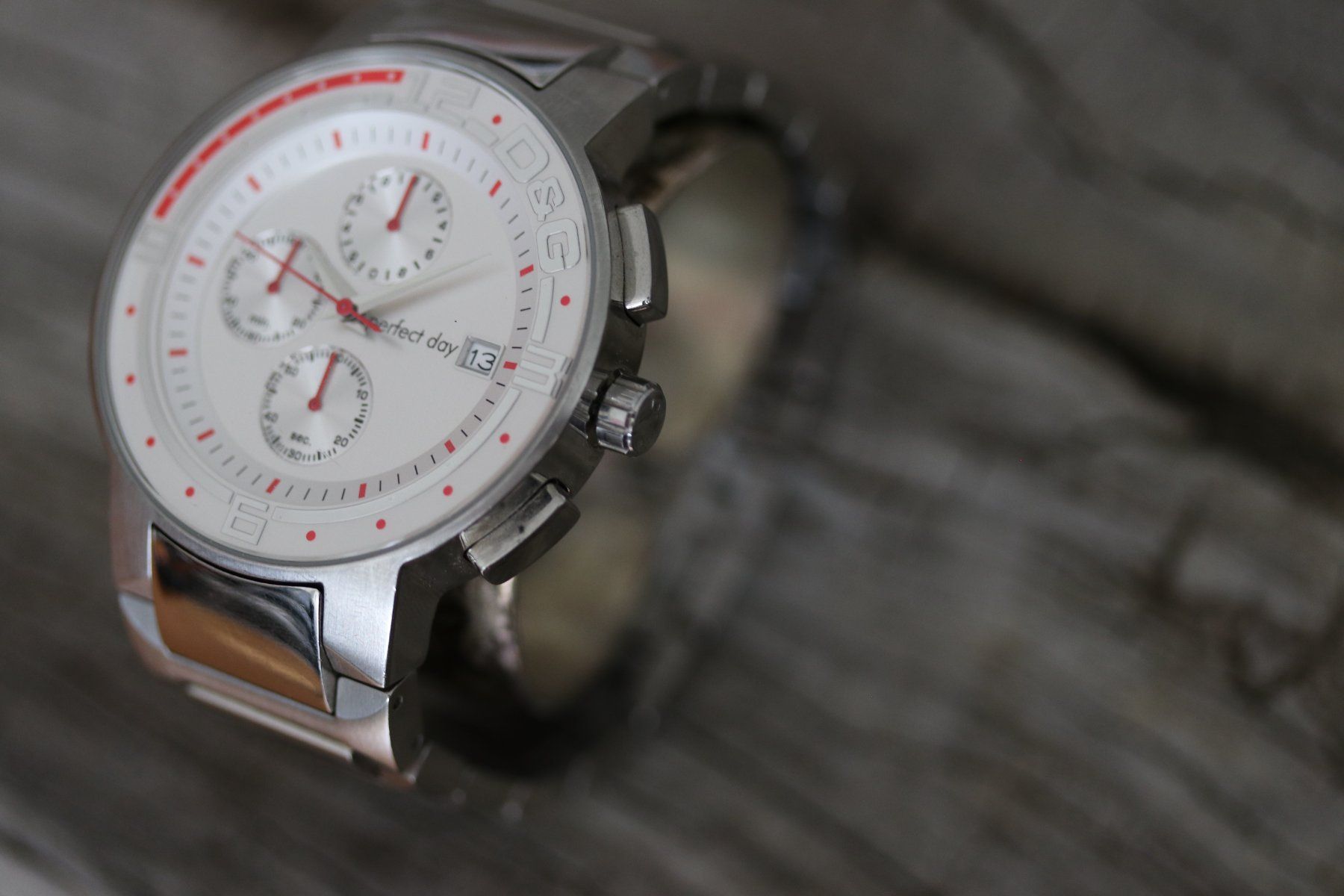 Dolce & Gabbana Orologi: D&G Perfect Day Chronograph Uhr – Usato da Bern venduto da archivedretro 5