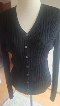 Strickjacke EXXEL schwarz Grösse S guter Zustand