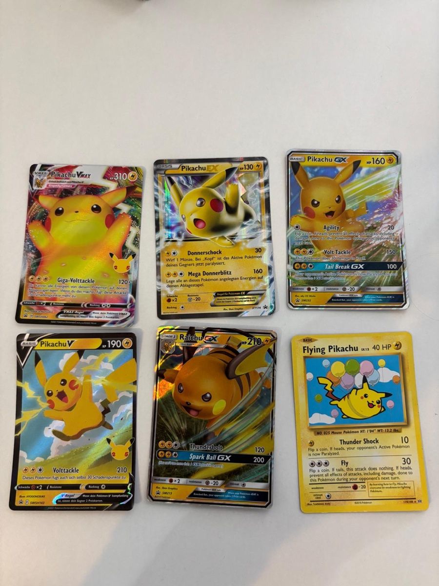 Pokémon Carte collezionabili: Pokémon Pikachu Sammlung – Usato da Altendorf venduto da jet_67b8 1