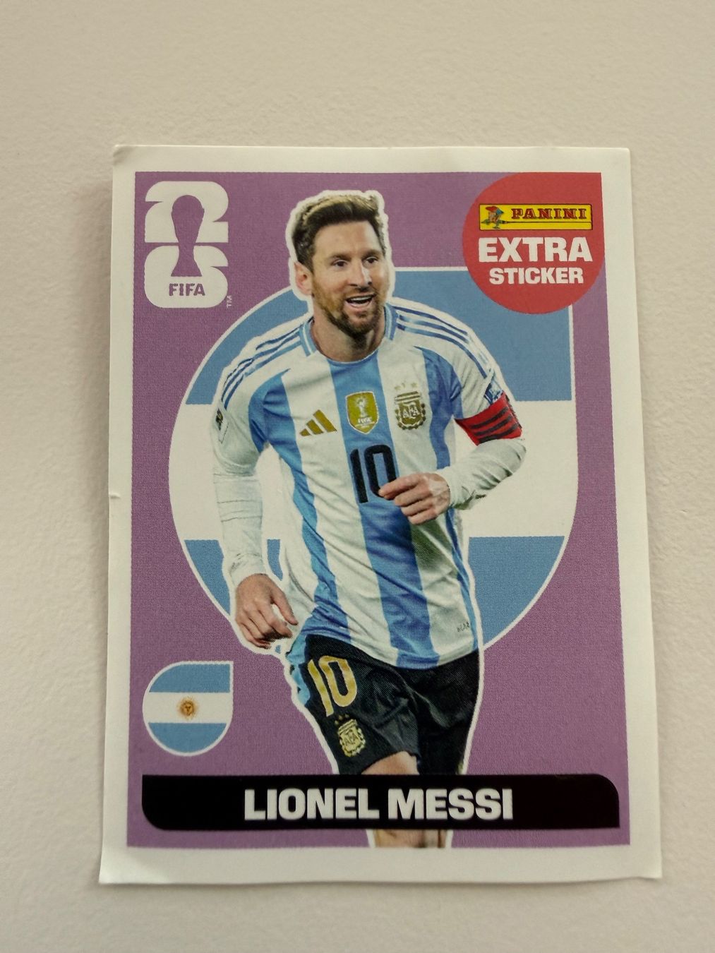 Panini Sammelbilder & Trading cards: Lionel Messi Panini Extra Sticker 2026 – Gebraucht aus Winterthur von BLugin