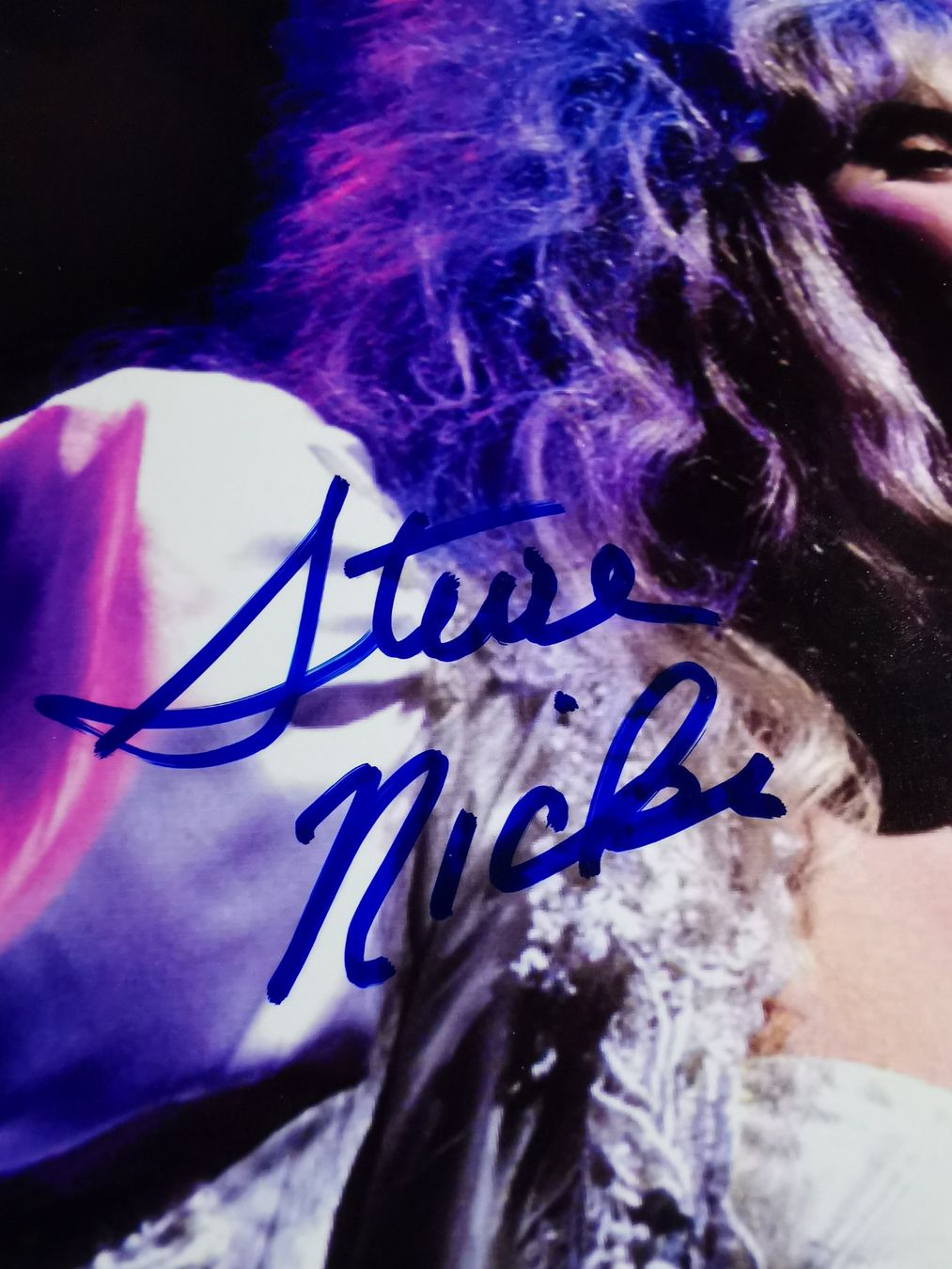 Autographes: Autogramm STEVIE NICKS - 21x27 original handsigniert – Neuf (Voir description) à Mönchaltorf par hiukset 1