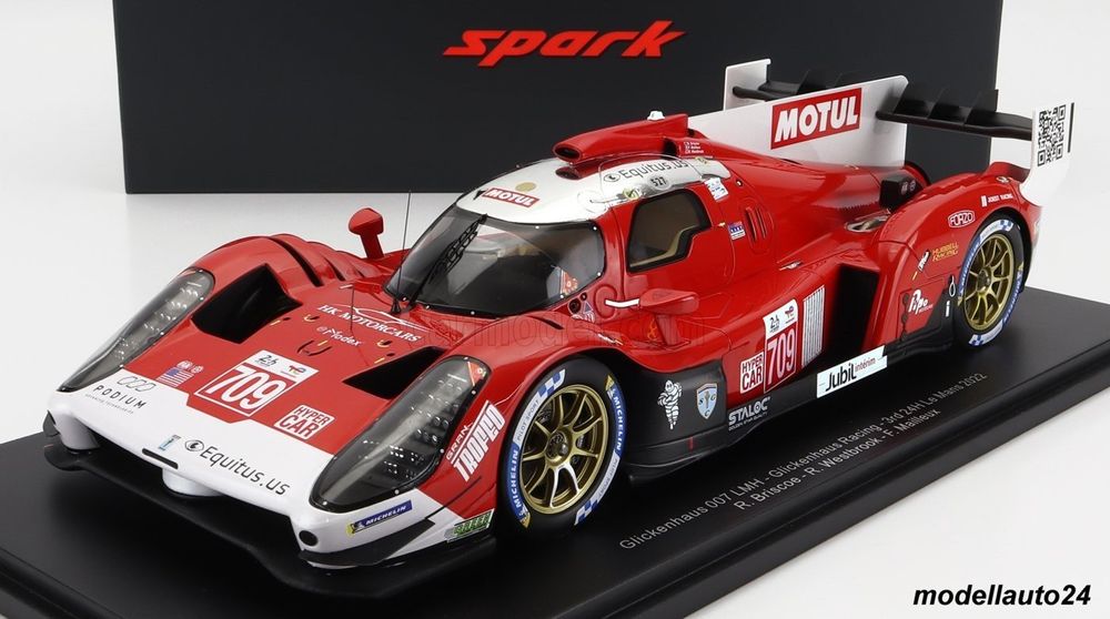 Glickenhaus 007 LMH 3.5L V8 Turbo 3rd Le Mans 2022 / 1:18 (Neu und ...