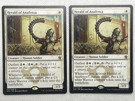 MTG Herald of Anafenza KTK 012 Englisch Rare 2x