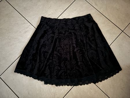 Schwarzer Minirock von KILLSTAR Gr. XXL