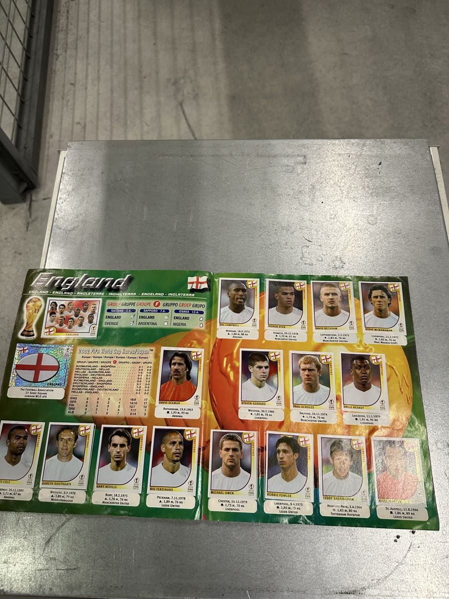 Panini Alben: Panini Album WM 2002 komplett – Gebraucht aus Chur von Sim7000 4