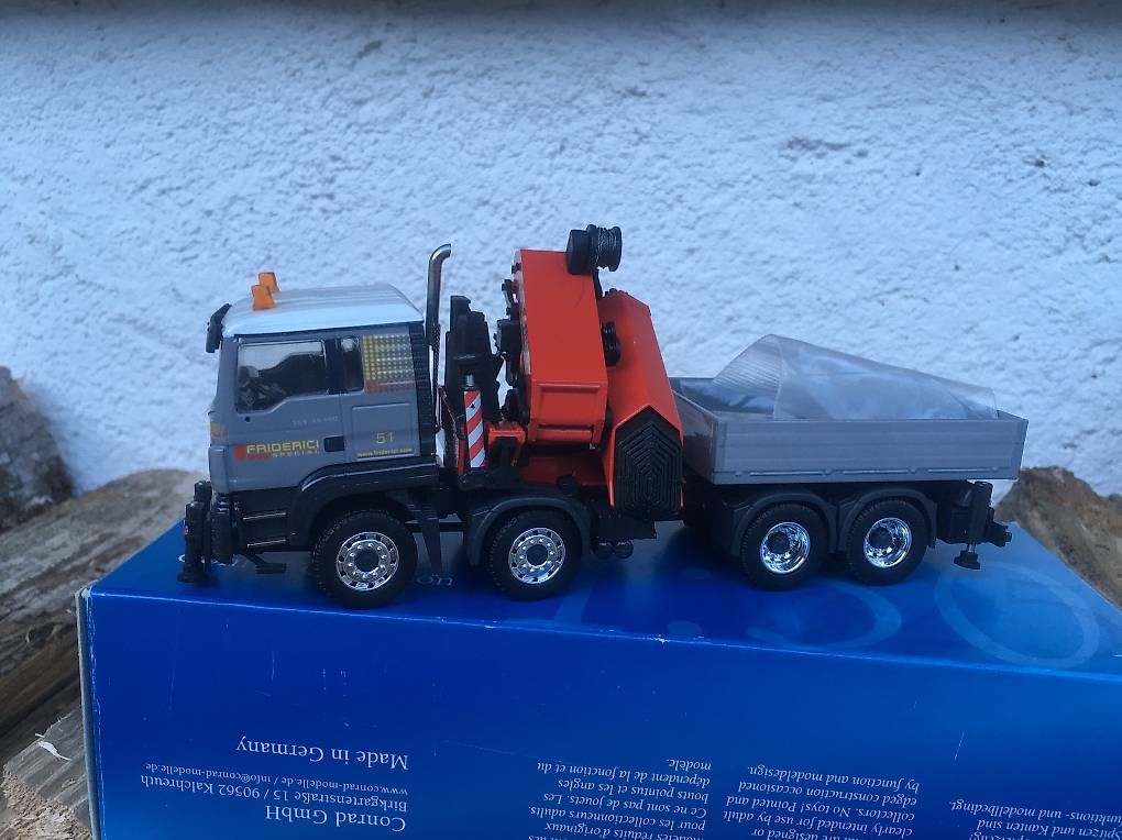 Conrad Modellbausätze & Standmodelle: MAN Friderici Conrad 1:50 – Neu und originalverpackt aus Lessoc von beletteman 2