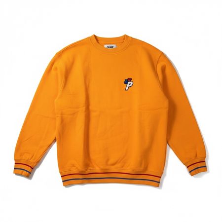 Sweat Palace Skateboards Bunning Man Crew Orange - M #p65