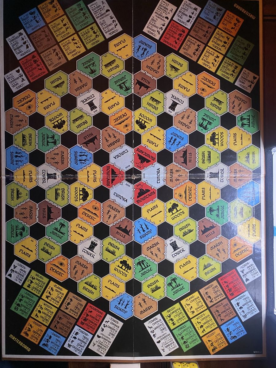 Giochi: Vintage TITAN Avalon Hill 1982 COMPLETE & Sorted – Usato da Kirchberg BE venduto da swiss_slab 5