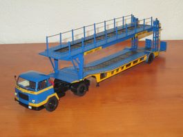 Unic Auteuil semi-remorque porte voitures 1/43