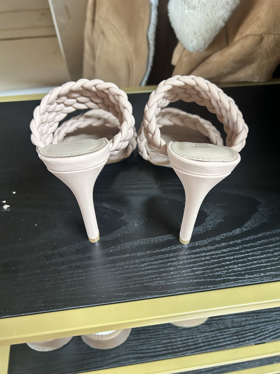 Scarpe da donna: Hohe Raid Sandalen, hellrosa Grösse 4 / EU 35 – Usato da Horgen venduto da schalina19 3