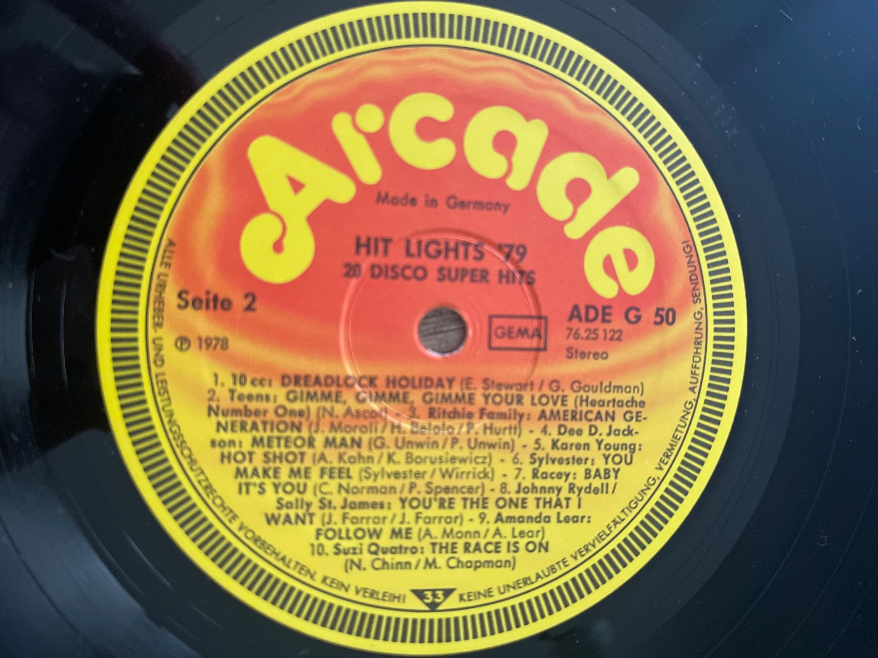 Dischi in vinile: A826/Hit Lights 79 Disco Hits – Usato da Frutigen venduto da Philippe_jsp 2