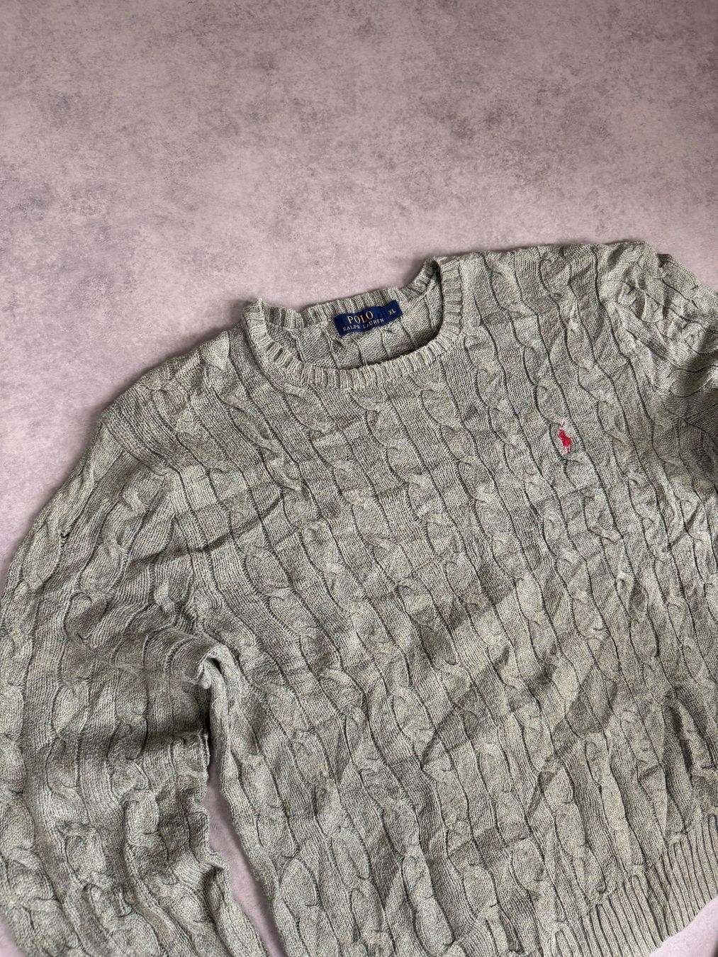 Ralph Lauren Maglioni & Felpe: Ralph Lauren Cable Knit Pullover - Grösse: XL | Vintage – Usato da Fraubrunnen venduto da simon_28839 1