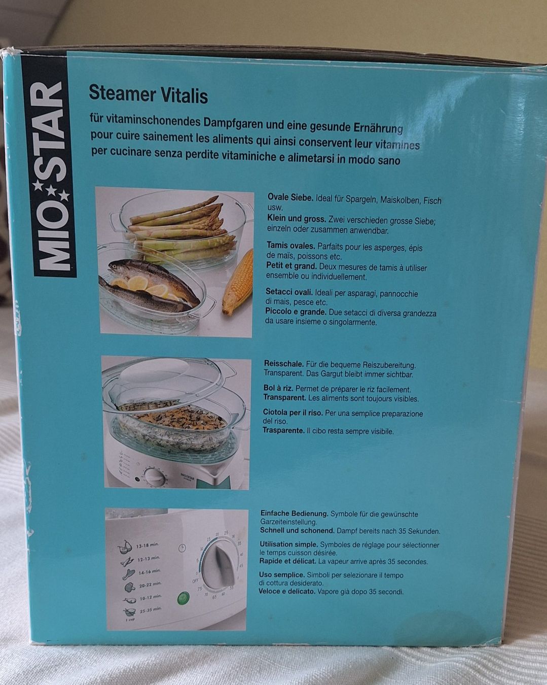 Mio Star Elettrodomestici da cucina: Steamer VITALIS MioStar – Usato da Mellingen venduto da formi17 3