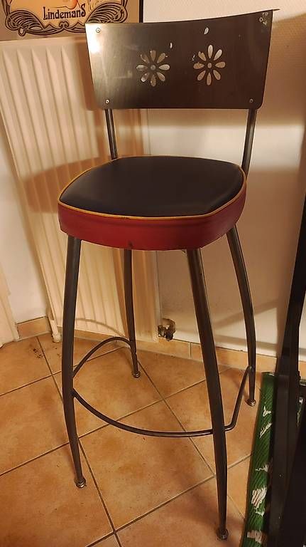 Sgabelli: Tabouret haut vintage fer forgé  – Usato da Montreux venduto da rao_r66l