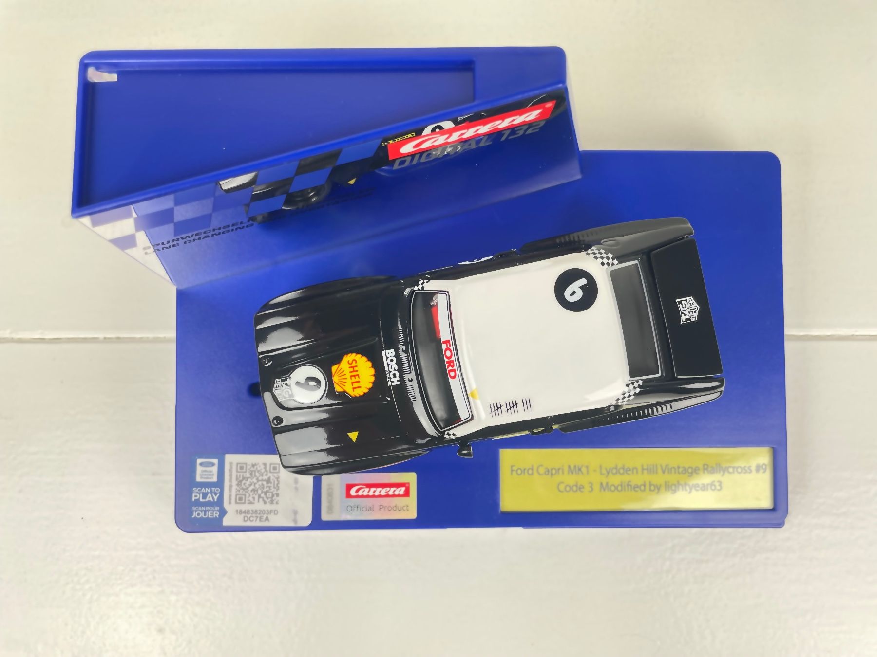 Carrera Piste: Carrera Digital 132 Ford Capri Mk1 Code 3 Home Mod #9 – Usato da Genthod venduto da lightyear63 1