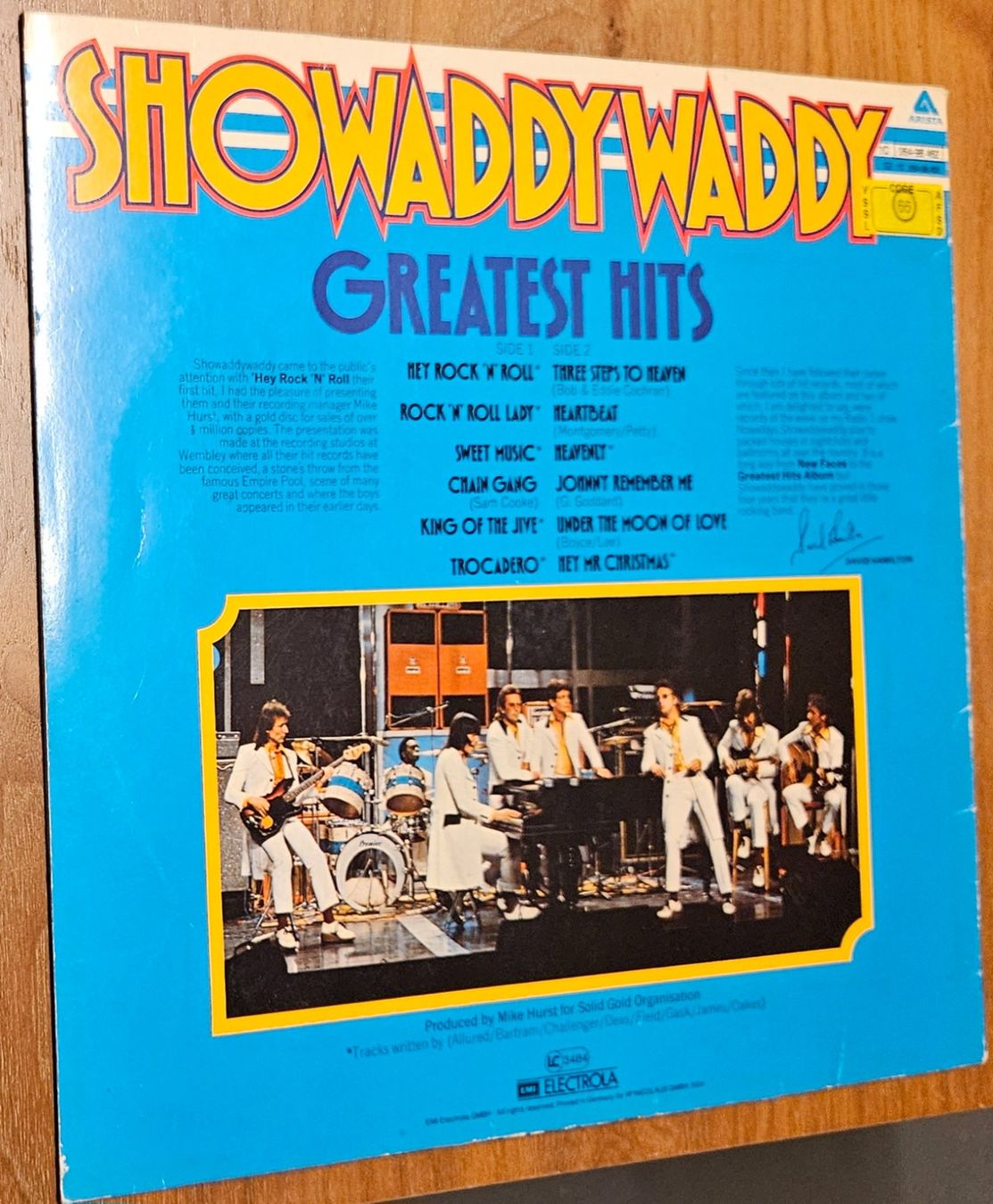 Schallplatten: LP SHOWADDYWADDY, Greatest Hits – Gebraucht aus Möriken AG von Mavo 1