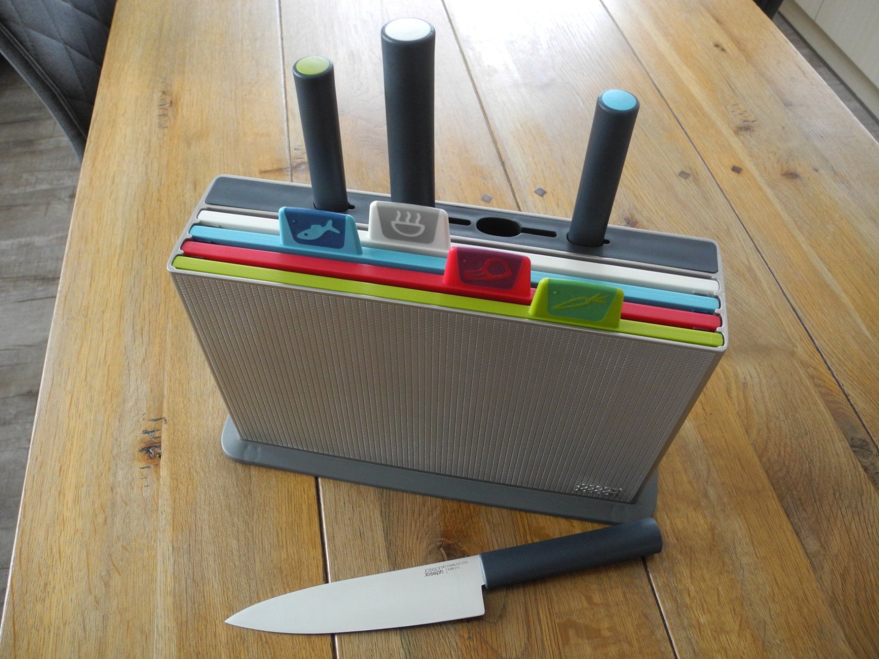 Coltelli: MESSERBLOCK MIT SCHNEIDEBRETT – Nuovo e nell'imballaggio originale da Reinach AG venduto da Huckleberrysix 4