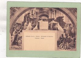 Vatikan Rom Raffaello Sanzio Stanze Miracolo di Bolsena 1925